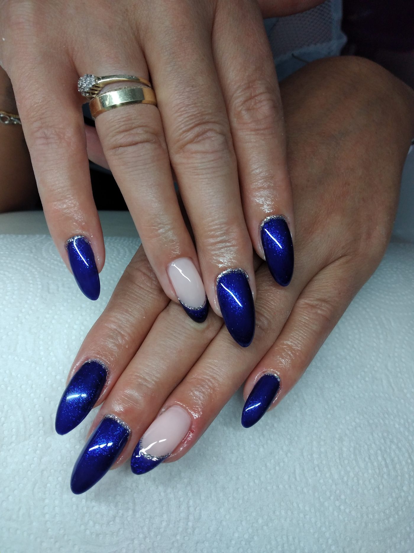 Manicure japoński — Salon Urody BAD ANGEL, Szczecin (praca nr 6) — Emilia, Salon Urody BAD ANGEL Szczecin