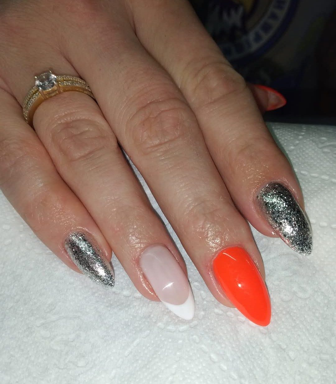 Stylizacja paznokci — Salon Urody BAD ANGEL, Szczecin (praca nr 17) — Emilia, Salon Urody BAD ANGEL Szczecin