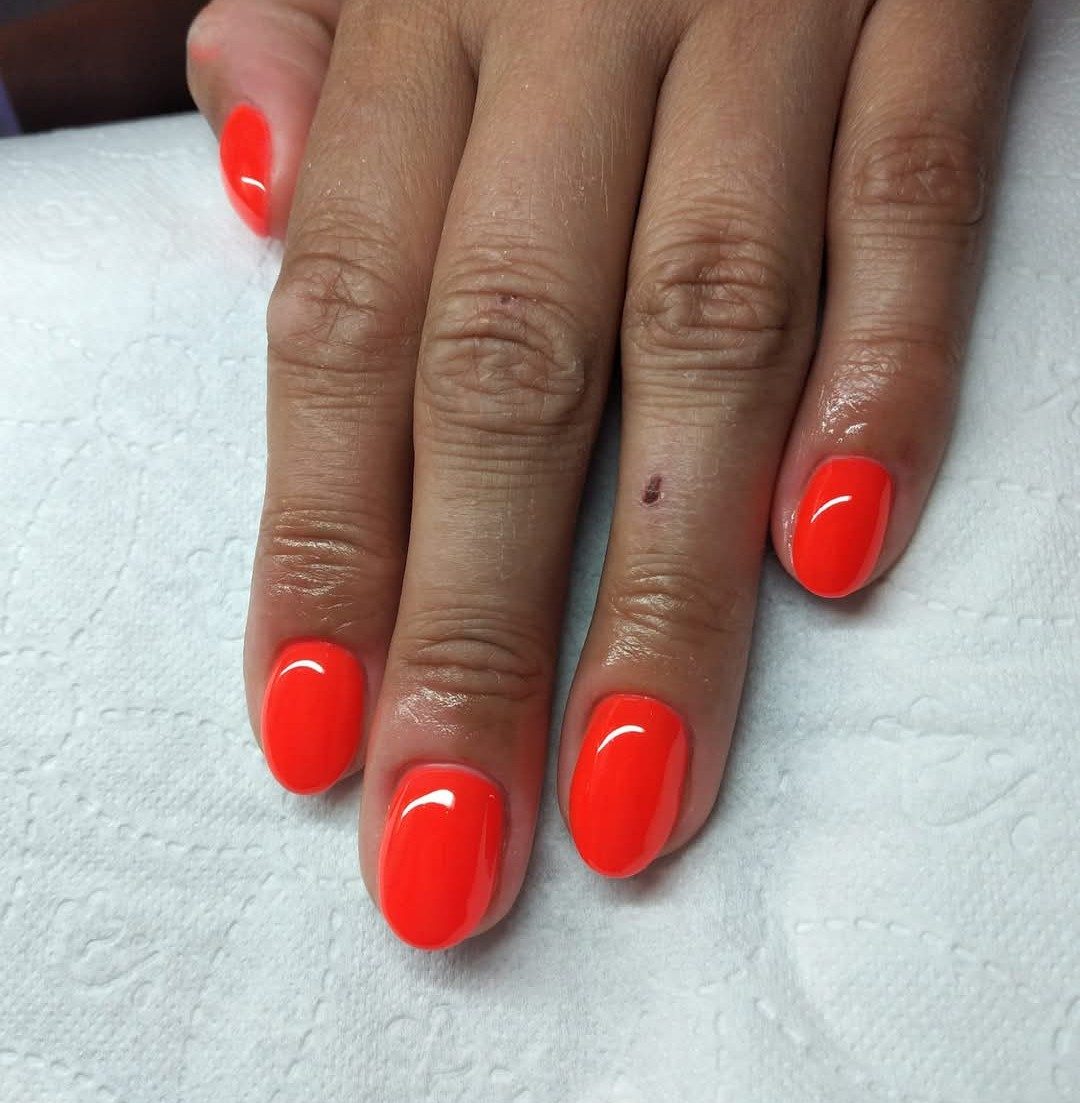 Manicure japoński — Salon Urody BAD ANGEL, Szczecin (praca nr 24) — Emilia, Salon Urody BAD ANGEL Szczecin