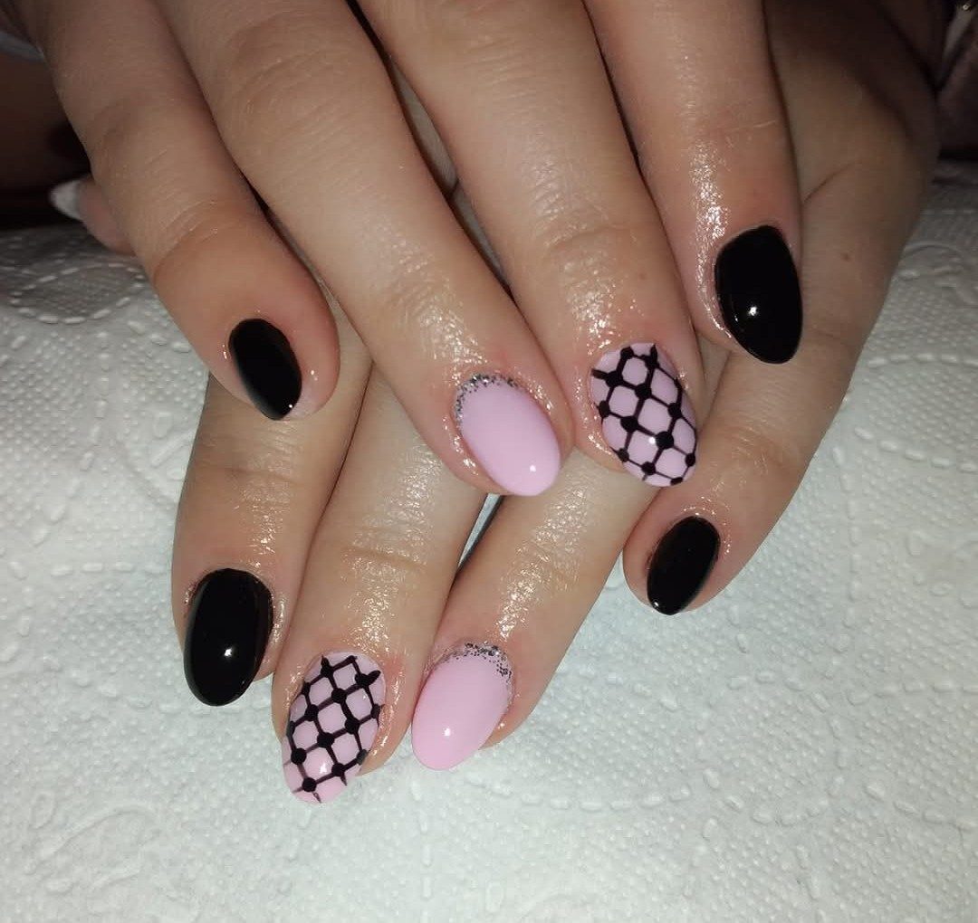 Manicure hybrydowy — Salon Urody BAD ANGEL, Szczecin (praca nr 25) — Emilia, Salon Urody BAD ANGEL Szczecin