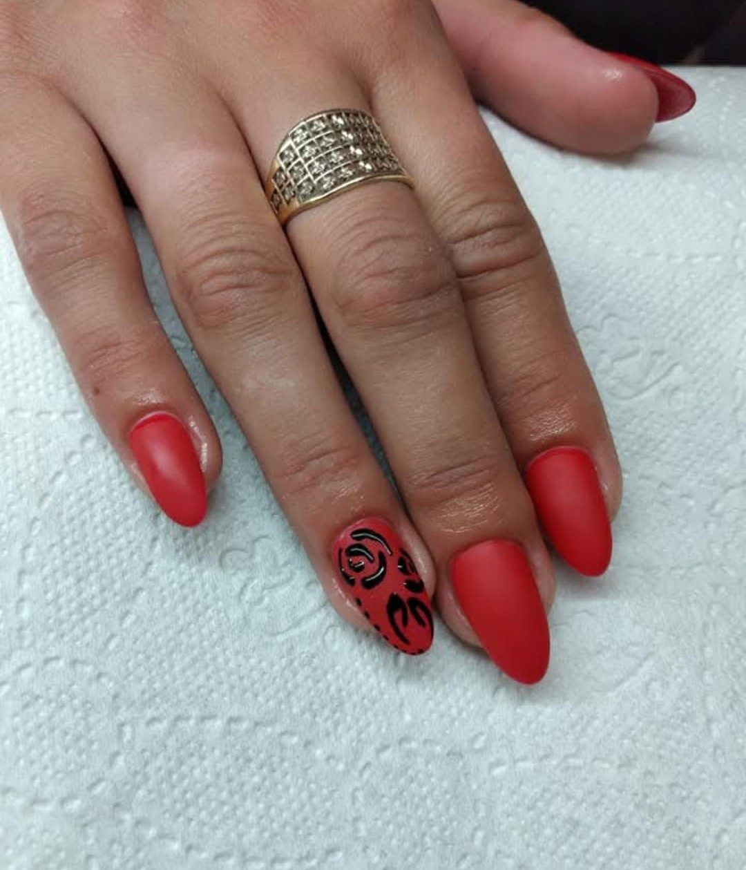 Stylizacja paznokci — Salon Urody BAD ANGEL, Szczecin (praca nr 29) — Emilia, Salon Urody BAD ANGEL Szczecin