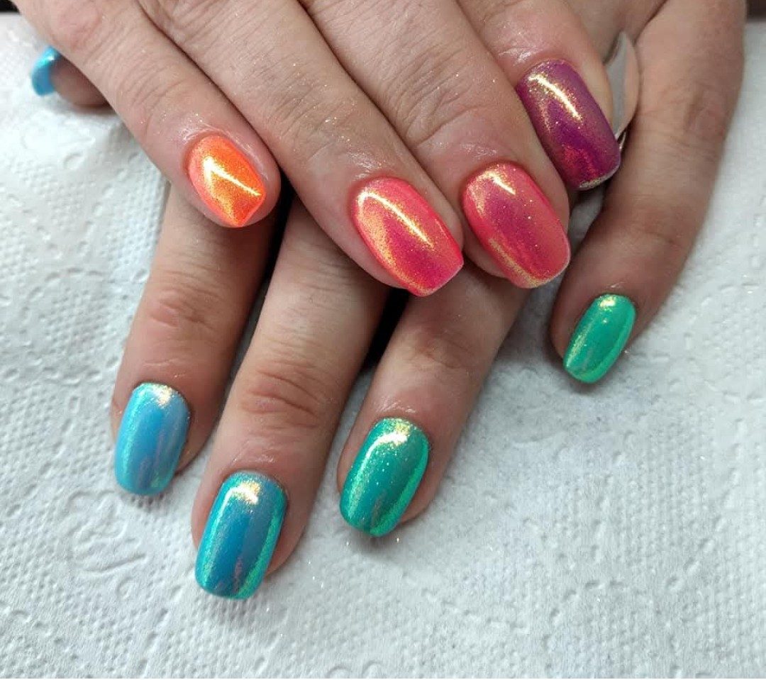 Manicure japoński — Salon Urody BAD ANGEL, Szczecin (praca nr 30) — Emilia, Salon Urody BAD ANGEL Szczecin