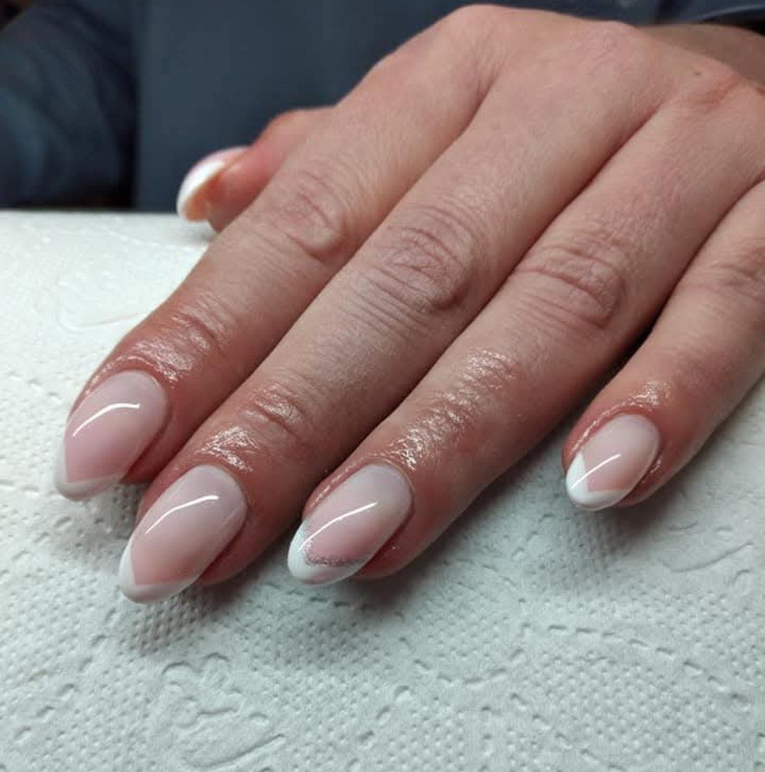 Manicure hybrydowy — Salon Urody BAD ANGEL, Szczecin (praca nr 31) — Emilia, Salon Urody BAD ANGEL Szczecin