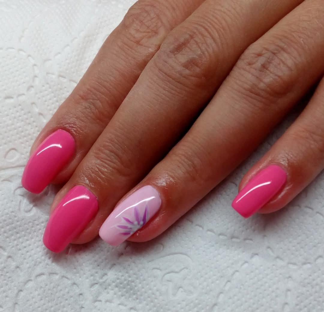 Manicure japoński — Salon Urody BAD ANGEL, Szczecin (praca nr 36) — Emilia, Salon Urody BAD ANGEL Szczecin