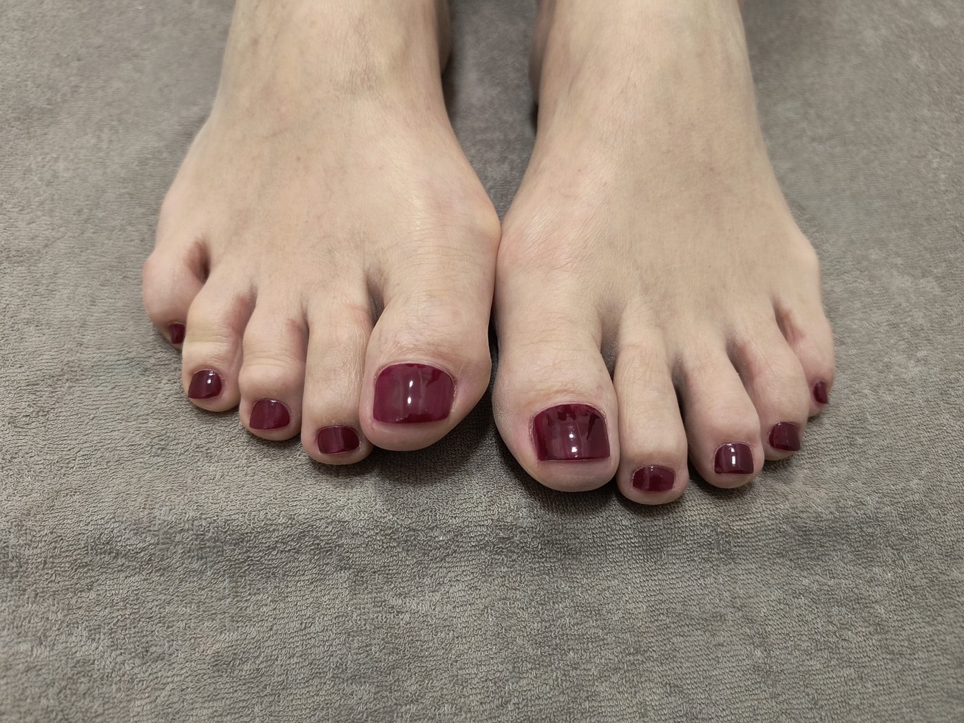 Pedicure klasyczny — Salon Urody BAD ANGEL, Szczecin (praca nr 38) — Emilia, Salon Urody BAD ANGEL Szczecin